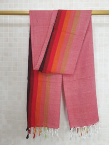 Pink-Color-Cotton-Shawl