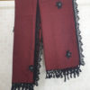 Maroon Color Printed Shawl