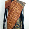 Brown Color Cotton Saree