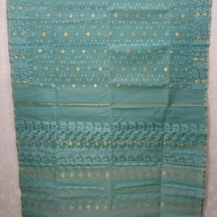 Jamdani Saree Half Silk