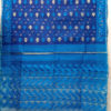 Traditional Blue Jamdani Saree