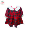 Baby Dress Cotton Check